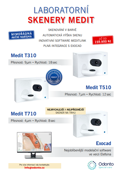 Laboratorní skenery Medit
